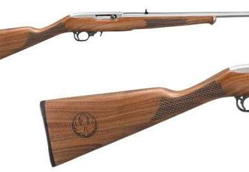 RUGER 10-22 CLASSIC V SS/WD 20 BLACK WALNUT W/RUGER LOGO