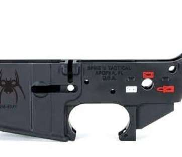 Spikes Tactical STLS019-CE AR-15 Spider Stripped Lower Receiver