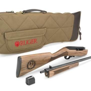 Ruger 10/22 Takedown .22 LR BL/WD 18.5" 11187 Deluxe Walnut St