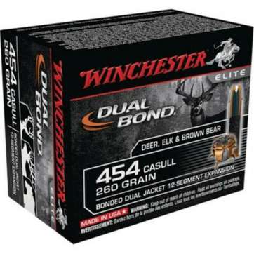 Winchester Dual Bond .454 Casull 260gr