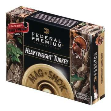 Federal Mag-Shok Heavyweight Turkey Load 10 Gauge 3.5 Inch 1300 FPS 2 Ounce 7 Shot 5 Per Box Federal Ammunition