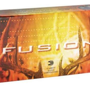 Federal Fusion Sabot Slugs 12 Gauge 3 Inch 1700 FPS .875 Ounce 5 Per Box Federal Ammunition