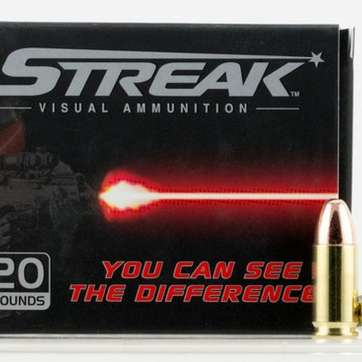 Ammo Inc. Streak 9mm Tracer Ammunition