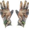 Primos Stretch Fit Gloves Sure Grip Palm Mesh One Size Fits Most Mossy Oak Primos Hunting Calls