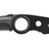 Gerber Remix Tactical Folding Knife 3" Serrated Tanto Blade Clampacked Gerber