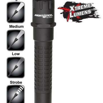 Nightstick Xtreme Lumens Tactical Flashlight 800/350/140 Lumens CR123A XL Bayco