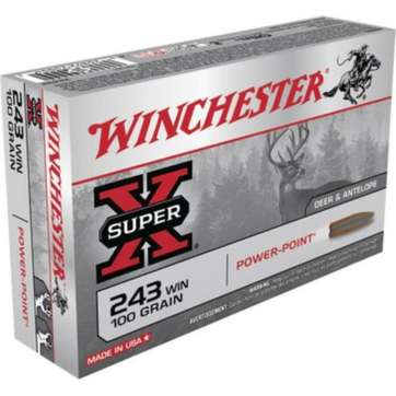 Winchester Super X .243 Win Power-Point 100gr
