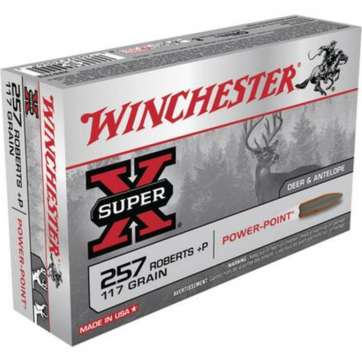 Winchester Super-X .257 Roberts +P 117gr