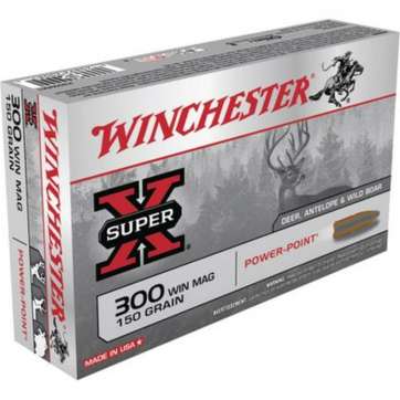Winchester Super X 300 Win Mag Power-Point 150gr