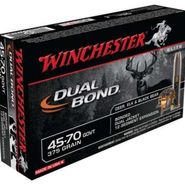 Winchester Dual Bond .45-70 Government 375gr