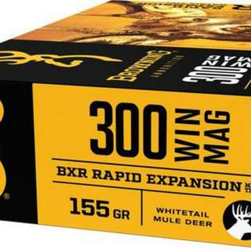 Browning BXR Rapid Expansion 300 Win Mag 155gr