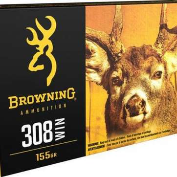 Browning BXC Controlled Expansion 308 Win/7.62 NATO 168gr