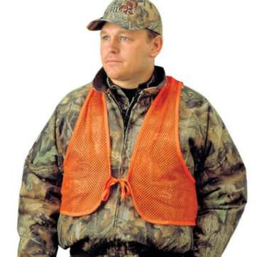 Hunter's Specialties Adult Mesh Safety Vest Orange Hunter's Specialties