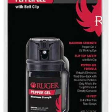 Sabre Belt Clip Pepper Spray Pocket 1.8 oz 18 Feet Black/Red Sabre