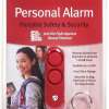 Sabre Personal Alarm Keychain 110dB Up to 300'' Red Plasti Sabre