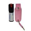 SW Pepper Spray/CampCo Pepper Spray 15% Leather Holster Keychain .5 oz Pnk Smith and Wesson