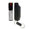 SW Pepper Spray/CampCo Pepper Spray 15% Plastic Keychain Case .75 oz Black Smith and Wesson