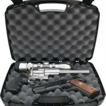 MTM Case-Gard Two Handgun Case up to 8" Barrel Textured Polypropylene MTM Molded Products