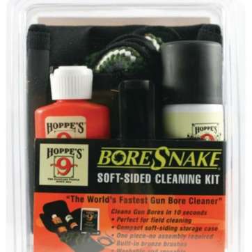 Hoppes BoreSnake Shotgun Cleaning Kit 12ga Bronze Bristle Hoppe's