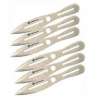 Smith & Wesson Bullseye Throwing Knife Set 8 Dagger Point Stainless Steel Smith and Wesson