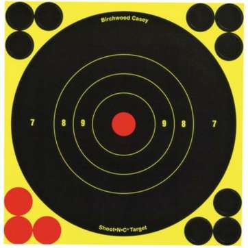 Birchwood Casey Shoot-N-C Targets 6" Round Bullseye