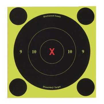 Birchwood Casey Shoot-N-C 6-Inchrd X-Bullseye Targets 60 Per Package Plus 240 Pasters Birchwood Casey