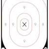 Birchwood Casey Shoot-N-C White/Black 12x18" Silhouette 5 Targets
