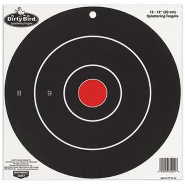 Birchwood Casey Dirty Bird Splattering Targets 12" Bullseye