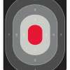 Birchwood Casey Eze-Scorer Oval Silhouette Paper Target 23x35 Inches 5 Per Package Birchwood Casey