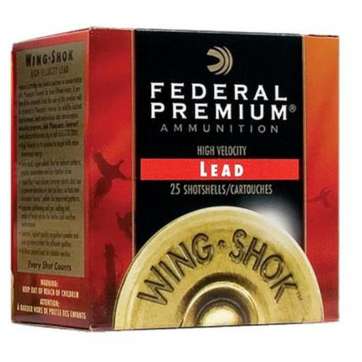 Federal Premium Wing-Shok High Velocity Lead 12 Ga