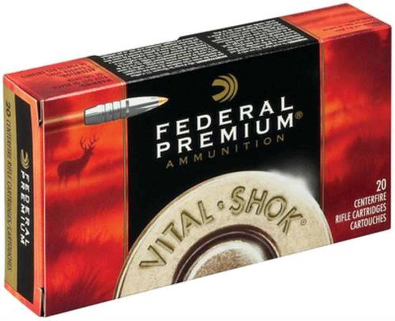 Federal Premium 7mm-08 Remington Nosler Partition 140gr