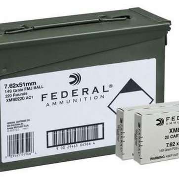 Federal Canned Ammo .308 Win 149gr