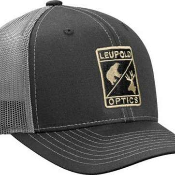 Leupold L Optic Trucker Hat Black / Charcoal OS Leupold