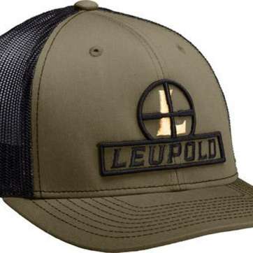 Leupold Reticle Trucker Hat Loden / Black OS Leupold