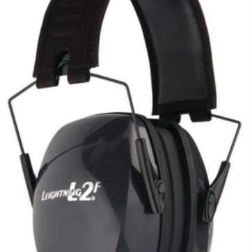 Howard Leight Leightning L2f Folding Earmuff Black Headband With Charcoal Gray Earcups Howard Leight