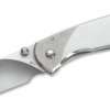 Buck Nobleman Folding Knife with Single Drop Point 2.63" Blade and Brushed Stainless Handle Buck Gardner Calls