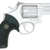 Pachmayr Compact Pistol Grip S&W K/L Frame Round Butt Black Rubber Lyman