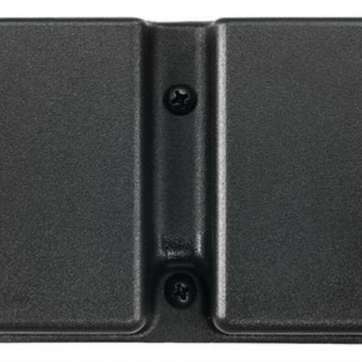 Uncle Mike's Kydex DBL MAG Case -1 Fits Belt Loops up to 1.75" Black Uncle Mike's