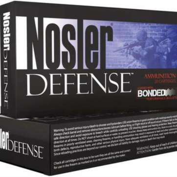 Nosler Defense Bonded .223 Remington 64gr