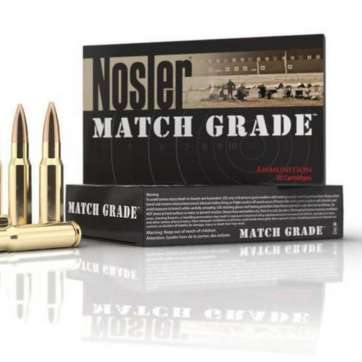 Nosler Match Grade .300 AAC Blackout 125gr