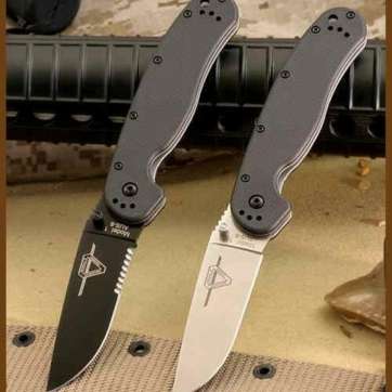 Ontario Knife RAT-1 Folder Satin Plain Edge Ontario Knives