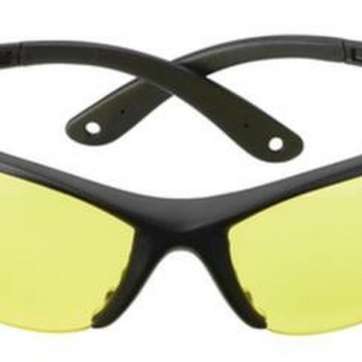 Champion Ballistic Shooting Glasses Open Frame Black Frame Yellow Lens Champion Targets