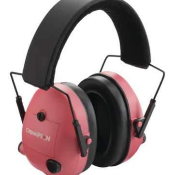 Champion Electronic Ear Muff 25 Db Noise Reduction