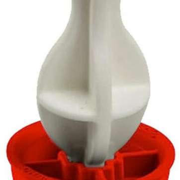 Champion Duraseal Bowling Pin 3D Wobble White/Red .17Cal-.50Cal Champion Targets