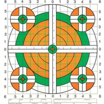 Champion Fluorescent Score Keeper Targets 100 Yard Rifle Sight-In