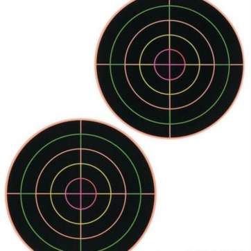 Champion Visicolor Double 5" Bullseye Target