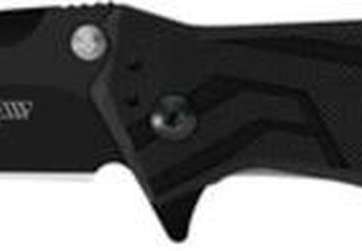 Kershaw Knives Brawler Folding Knive 3.25" Modified Tanto Blade Black Kershaw Knives