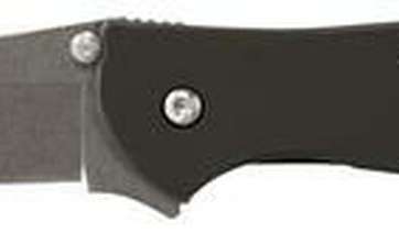 Kershaw 1660 Folder 3" 14C28N Stonewashed Modified Drop Point Black Hndl Kershaw Knives