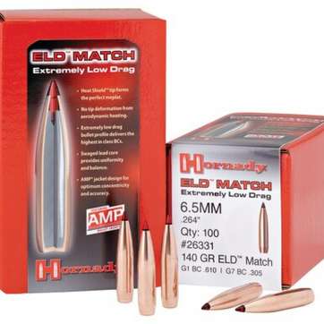 Hornady ELD Match Bullet 338 Caliber .338 285gr ELD-Match Bullet