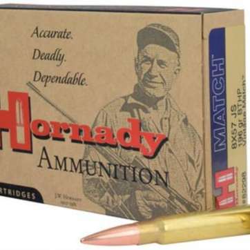 Hornady Vintage Match Rifle Ammunition .303 British 174 Grain Boattail Hollow Point Hornady